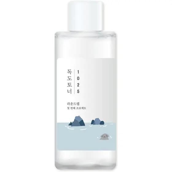 ROUND LAB Dokdo Toner (Sem Fragrância) |   Esfoliação de Células Mortas Sem Irritação, Hidratante, Tônico de Tipo Aquoso