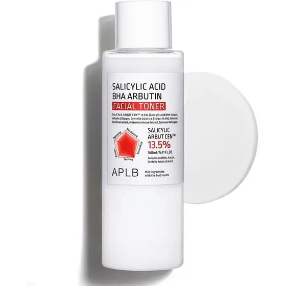 APLB Salicylic Acid BHA Arbutin Facial Toner | SALICYLIC ARBUT CEN™ 13.5% 5.41 FL.OZ/Korean care, Acne & Pore Care, Repl
