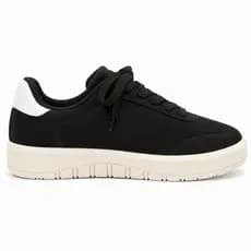 Tênis Esportivo Feminino Academia Corrida Lançamento Tênis Casual Feminino Preto Macio Leve Confort