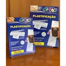 Plástico Para Plastificação (Polaseal) A5 154mmX216mm 125 Micras 100 fls Off Paper