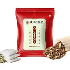 Pacote com 30 Saquinhos de Ervas de Gengibre para Banho de Pés - 900g de Mistura Natural de Plantas com Artemísia e Açaf