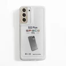 Adequado para Samsung S26 caso de telefone s24ultra transparente S23FE espaço caso S25 capa protetora S22Plus atacado