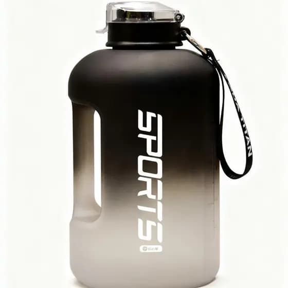 Copo de água de grande capacidade Fitness Sports Garrafa de água Ton Barrel