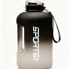 Copo de água de grande capacidade Fitness Sports Garrafa de água Ton Barrel