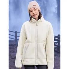 Explorer Polar velo jaqueta feminina primavera outono ao ar livre jaqueta quente cordeiro velo jaqueta masculina ACCBL90