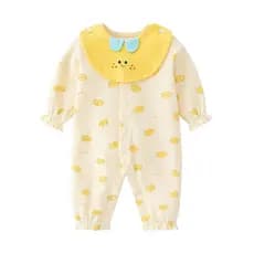 0-março bebê macacão recém-nascido primavera outono roupas masculino macacão bebê menina puro algodão bonito Super bonit