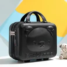 Retro leve portátil bagagem 16 senha caixa pequeno armazenamento saco cosmético 47cm bebê mês inteiro caixa de presente