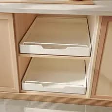 Armário pull-out cozinha armazenamento talheres gaveta interna pia puxar cesta caixa de armazenamento armário profundo p