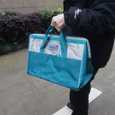 Multifuncional portátil saco de ferramentas de ferragem pano de náilon à prova dwaterproof água resistente ao desgaste p
