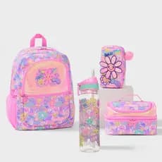 Austrália smiggle crianças tamanho grande saco de escola estudante cartão mochila escola primária lazer ao ar livre saco