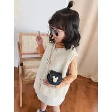 Menina saco moda pequena bolsa na moda princesa saco do bebê saco do mensageiro bonito menina moda pequena bolsa de ombr