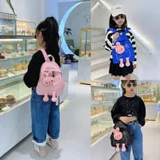 Mochila escolar para jardim de infância, mochila escolar fofa de desenho animado para meninas, mochila leve para viagem