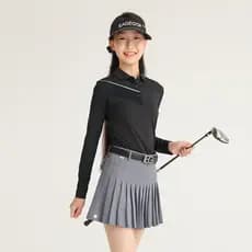 Eg roupas de golfe meninas manga comprida topo primavera outono novo estilo juventude roupas de golfe crianças moda tern