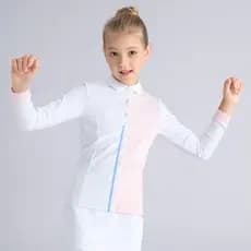 Novo eg roupas de golfe infantis primavera outono meninas camisa POLO de manga comprida ao ar livre terno de golfe juven