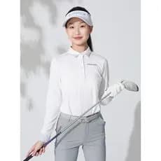 EG roupas de golfe infantis meninas camiseta de manga comprida primavera outono novo Top adolescente camisa POLO roupas
