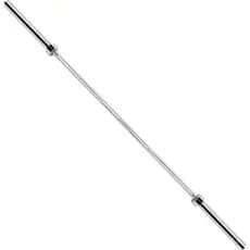 Barra olímpica Fitvids de 2 polegadas, adequada para levantamento de peso e powerlifting, suporta 700 libras, diâmetro d