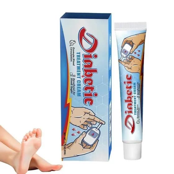 Creme para Tratamento de Diabetes VitaGluco, Creme Calmante para a Pele com Diabetes, Creme para Tratamento de Diabetes,