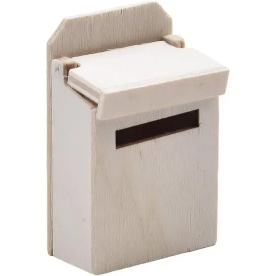 Uma caixa de correio de madeira compacta e bonita é um excelente item decorativo para realçar o charme da sua casa.