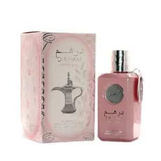 Perfume Feminino Ard al Zaafaran Dirham Wardi, Spray de Perfume, 3,4 onças IUYQ 438E