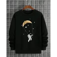 Moletom Astronauta Costelação Geek Moda Casual Promoção