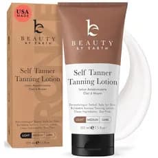 Loção Bronzeadora Autobronzeadora - Fabricada nos EUA com Ingredientes Naturais e Orgânicos, Loção Bronzeadora Sem Sol N