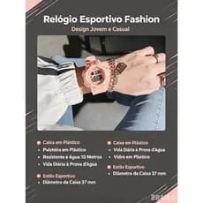 Relógio feminino transparente relógio estudante festa estudante festa branca menina ins esportes de alto valor simples r