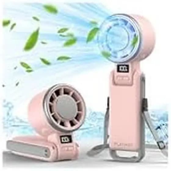 Ventilador Portátil Atualizado PlayHot Com 60 ° F Ice Cooling , Up tp 12Hrs Ventiladores Portáteis , 5 Velocidades 25550