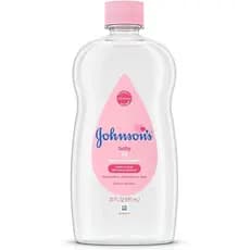 Óleo Johnson's Baby, Óleo Mineral Puro para ajudar a prevenir a perda de umidade em bebês, crianças e adultos, Óleo de M