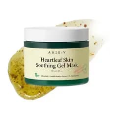 Máscara Facial em Gel Calmante AXIS-Y Heartleaf com Artemísia e 2% de Niacinamida - Tratamento Localizado para o Rosto,