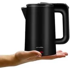 Chaleira Elétrica De 0.8L Em Aço Inoxidável , Pequena De 800 Watts , Desligamento Automático De Fervura Rápida De 27 Onç