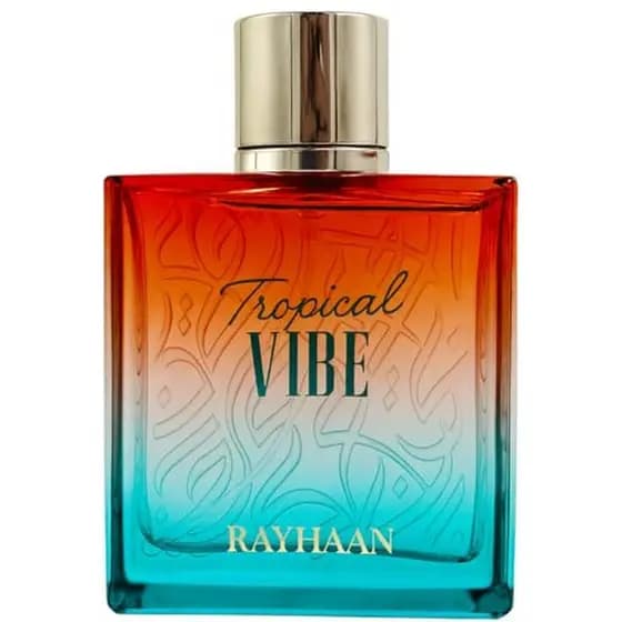 Rayhaan Tropical Vibe – Frutado , Floral , Fresco , Woody Eau de Parfum Spray Fragrância de Longa Duração Para Todos , 3