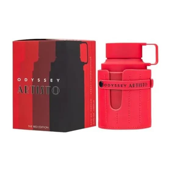 Odyssey Artisto The Red Edition – Woody , Doce , Tropical , Picante Quente Eau de Parfum Spray Fragrância de Longa Duraç