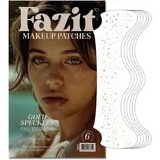 Patches de Maquiagem Fazit - Com Pontos Dourados - Patches de Maquiagem Iluminadores - Acessórios de Maquiagem Brilhante
