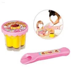 Brinquedo de Alimentação Adams Pudding Morango Simulação Brinquedo de Educação Infantil Brinquedo de Casa LYFE