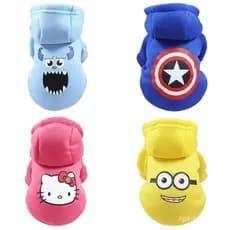 Roupas de Esporte Two Feet, Moletons da Marca Tide, Roupas para Cães Super-Humanos, Produtos para Animais de Estimação O