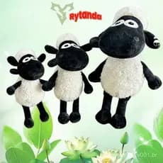 Rytanda Cuspindo Shawn Sheep Plush Toys , Lindas Almofadas De Ovelha Simuladas , Namoradas Infantis Macias E Divertidas