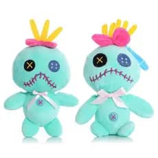 20251 peças de 15-22 cm, brinquedo de pelúcia dourado da Disney, personagem "Lilo & Stitch" Skump Ugly Girl, presente de