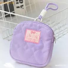 Bolsa De Moedas De Coelho Fresco PRESTON , Pulso Pequena Com Cordão De Carteira Cosmética Amor Estilo Coreano