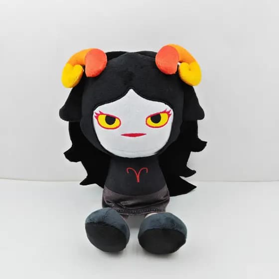 JAMXUN Novo Homestuck Vriska Serket Brinquedo De Pelúcia Oficial Antagonista Vilão Personagem Boneca Troll Plushie Anti