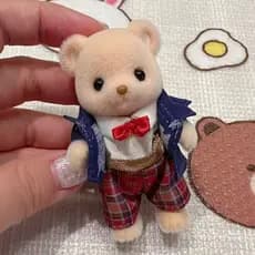 Boneca Grande de Role-Play da Família da Floresta, Boneca Urso Papai Biscoito (kk3), Presente de Boneca para Feriado WVV
