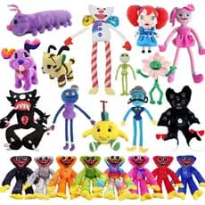 Brinquedo de pelúcia do jogo Huggy Wuggy Killy Willy, figura de pelúcia dançante, adequado para mãe, pai, filho, tio, be