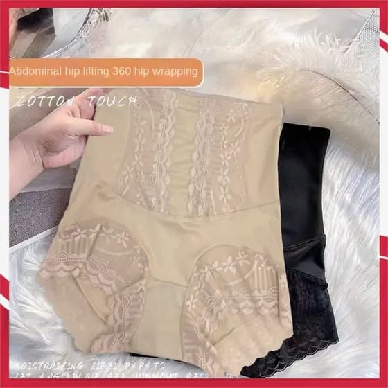 Calcinhas modeladoras refrescantes e respiráveis, roupa íntima feminina que levanta os quadris e controla a barriga.