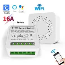 Interruptor Inteligente Wi-Fi 16A Mimi , Suporte Para Disjuntor , Controle De Aplicativo Aconchegante , Alexa , google V