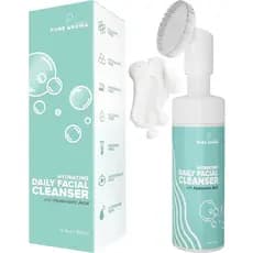 Limpador Facial Diário Hidratante Pure Aroma |   Espuma de Limpeza Facial e Removedor de Maquiagem com Ácido Hialurônico
