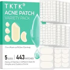 443 Adesivos para Espinhas para o Rosto, Adesivos Hidrocoloides para Acne em Grande Quantidade, Adesivos para Acne para