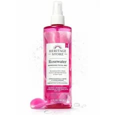 Spray Facial Refrescante de Água de Rosas HERITAGESTOR, contém rosa de Damasco, adequado para todos os tipos de pele, hi