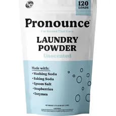 Alternativa ao Detergente em Pó para Lavanderia |   Ingredientes Mais Limpos. Mais seguro para peles sensíveis. Combate
