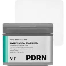 VT COSMETICS PDRN Tension Toner Pad, Discos Tonificadores Faciais Hidratantes para Preenchimento com 8 Tipos de Ácido Hi