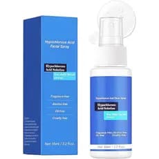 Spray de Ácido Hipocloroso para Rosto e Corpo, 2.2 Fl Oz Spray de Ácido Hipocloroso para Rosto, Reduz Vermelhidão e Erup