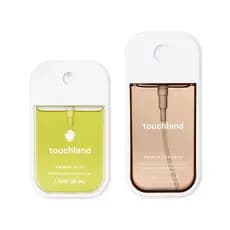 Touchland Vanilla Indulgence – Névoa Hidratante para Corpo e Cabelo e Spray Desinfetante para Mãos – Tamanho Viagem, Ide